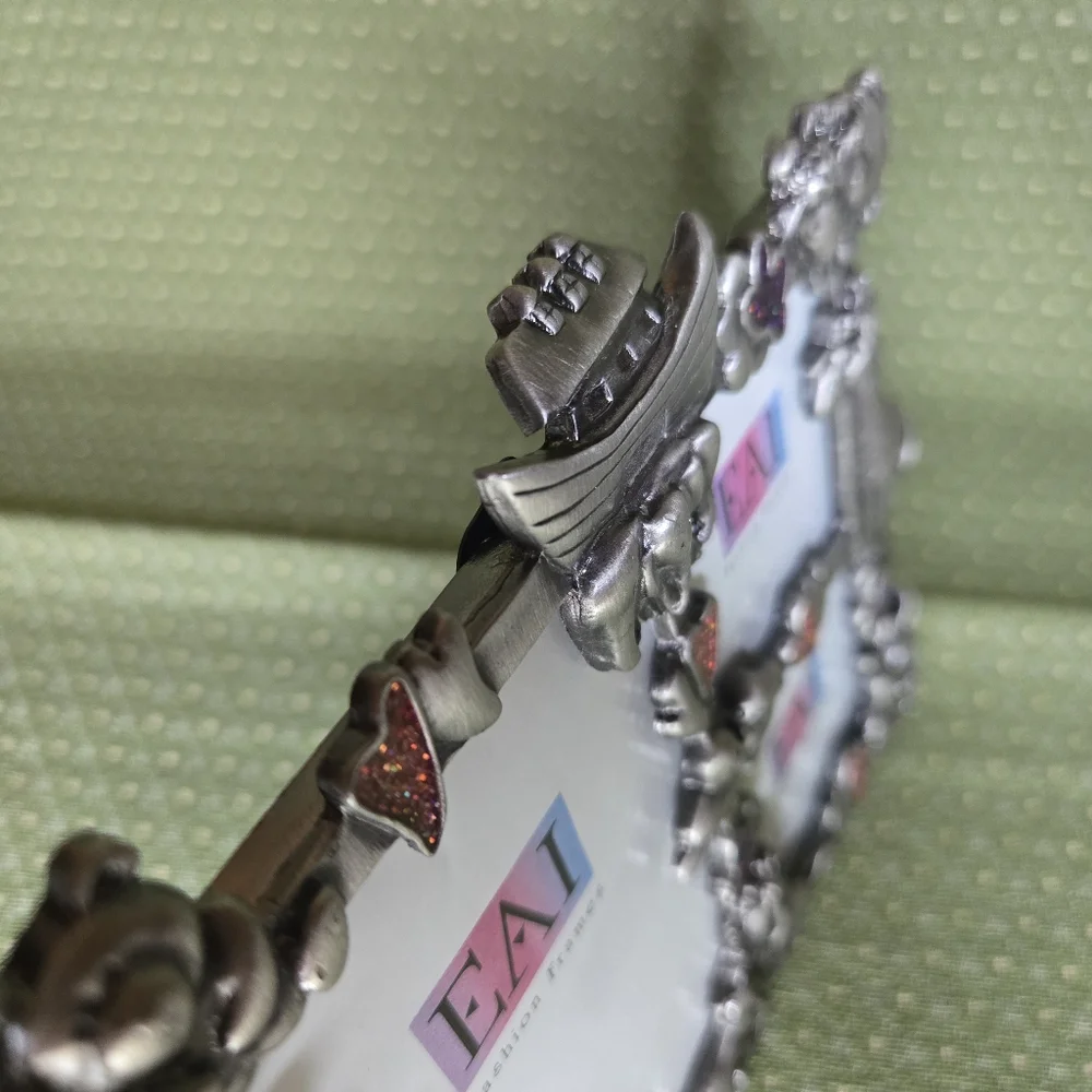 Noah's Ark with Animals & Hearts Photo Frame